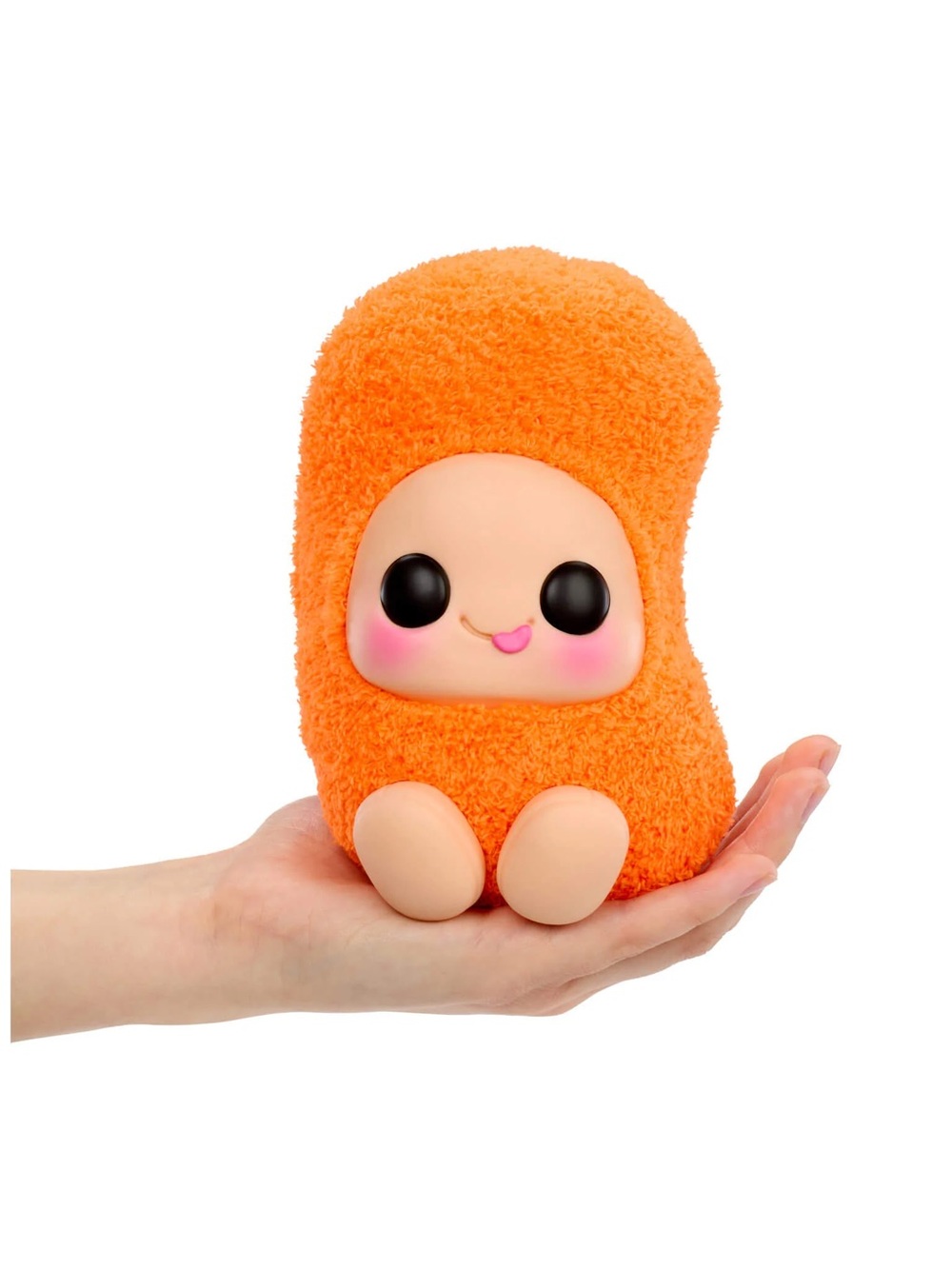 Plush Orange Squeeze Toy for Kids - Cute Soft Character - Picture 2 of 5